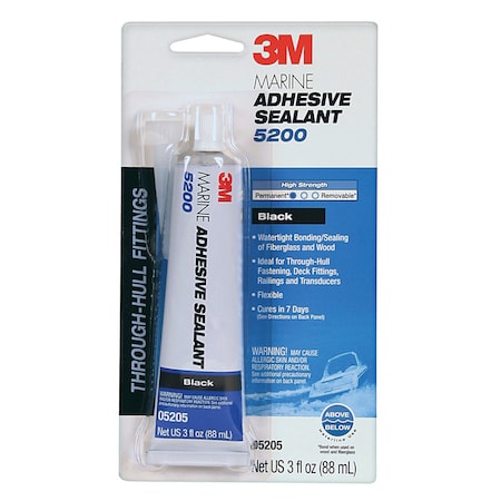 3M 3M 5200 Auto/Marine Sealant 3 oz 05205